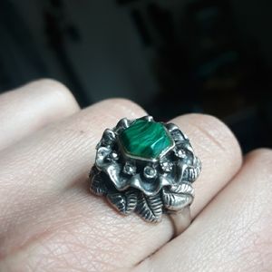 Silver vintage ring